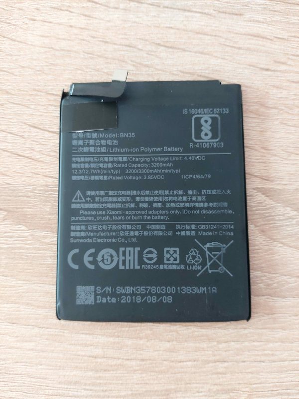батерия-xiaomi-redmi-5-bn35